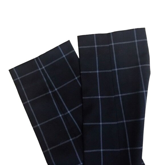 Brooks Brothers | Lucia Fit Blue Plaid Wool Pant Women's Size 6 Like New conditi - Picture 3 of 8